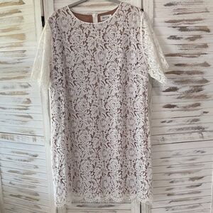 🎄2/$20 Space 46 White lace dress